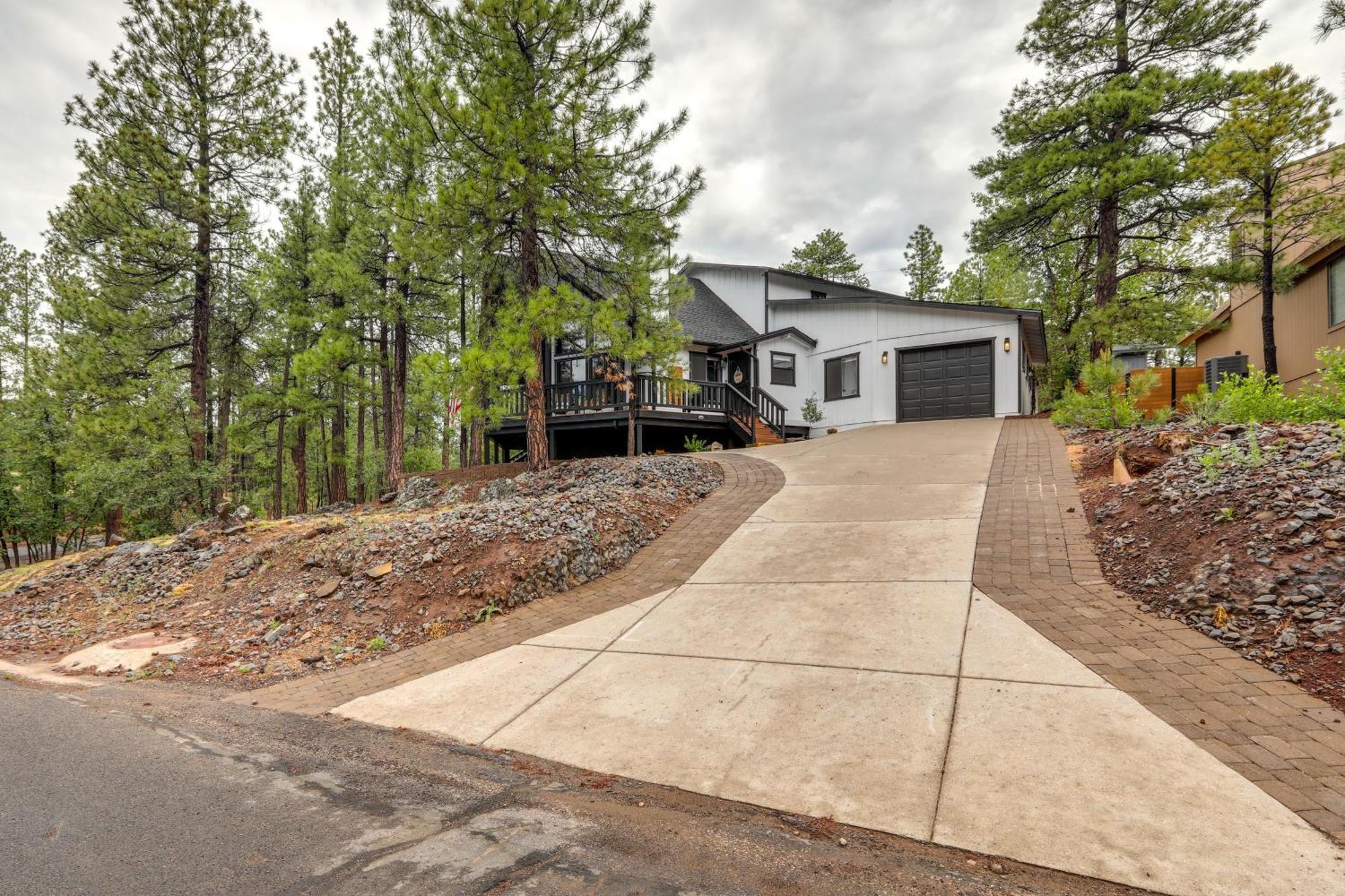 Munds Park Cabin With Poker Room And Wraparound Deck! Exterior foto
